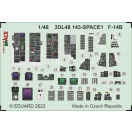 Eduard Accessory F-14B SPACE 1/48 GREAT WALL HOBBY 1/48 (3DL48143)