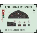 Eduard Accessory X-1 SPACE (3DL48151)