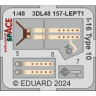 Eduard Accessory I-16 Type 10 SPACE EDUARD 1:48 (3DL48157)