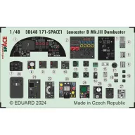   Eduard Accessory Lancaster B Mk.III Dambuster SPACE HKM 1:48 (3DL48171)