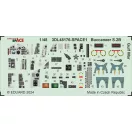 Eduard Accessory Buccaneer S.2B Gulf War SPACE AIRFIX 1:48 (3DL48176)