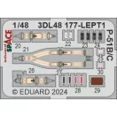 Eduard Accessory P-51B/C SPACE EDUARD 1:48 (3DL48177)