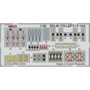 Eduard Accessory F-14A SPACE GREAT WALL HOBBY 1:48 (3DL48178)