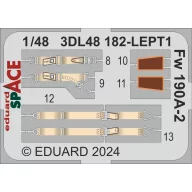 Eduard Accessory Fw 190A-2 SPACE EDUARD 1:48 (3DL48182)