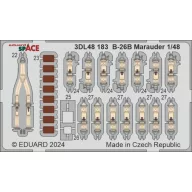 Eduard Accessory B-26B Marauder SPACE ICM 1:48 (3DL48183)