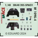 Eduard Accessory Bf 109G-4 SPACE EDUARD 1:48 (3DL48205)