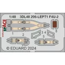Eduard Accessory F4U-2 SPACE HOBBY BOSS 1:48 (3DL48206)