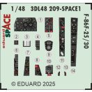 Eduard Accessory F-86F-25/30 SPACE AIRFIX 1:48 (3DL48209)