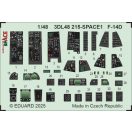 Eduard Accessory F-14D SPACE GREAT WALL HOBBY 1:48 (3DL48215)
