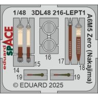   Eduard Accessory A6M5 Zero (Nakajima) SPACE FINE MOLDS 1:48 (3DL48216)