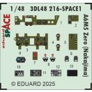 Eduard Accessory A6M5 Zero (Nakajima) SPACE FINE MOLDS 1:48 (3DL48216)