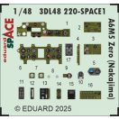 Eduard Accessory A6M5 Zero (Nakajima) SPACE EDUARD 1:48 (3DL48220)