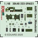 Eduard Accessory A6M5 Zero (Mitsubishi) SPACE EDUARD 1:48 (3DL48222)