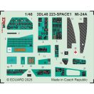 Eduard Accessory Mi-24A SPACE TRUMPETER 1:48 (3DL48223)