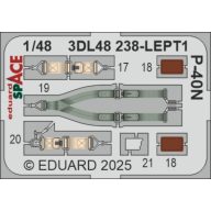 Eduard Accessory P-40N SPACE EDUARD 1:48 (3DL48238)
