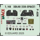 Eduard Accessory P-40N SPACE EDUARD 1:48 (3DL48238)