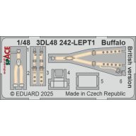  Eduard Accessory Buffalo British version SPACE TAMIYA 1:48 (3DL48242)