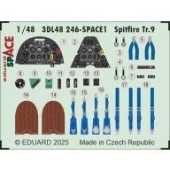 Eduard Accessory Spitfire Tr.9 SPACE AIRFIX 1:48 (3DL48246)