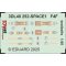 Eduard Accessory F4F seatbelts SPACE 1/48 for Eduard Accessory 1:48 (3DL48252)