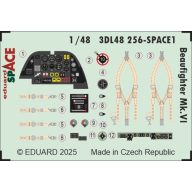   Eduard Accessory Beaufighter Mk.VI SPACE for Revell 1:48 (3DL48256)