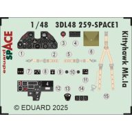   Eduard Accessory Kittyhawk Mk.Ia SPACE for Eduard Accessory 1:48 (3DL48259)