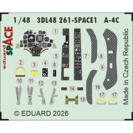 Eduard Accessory A-4C SPACE for Hobby Boss 1:48 (3DL48261)