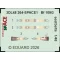 Eduard Accessory Bf 109G seatbelts SPACE 1:48 (3DL48264)