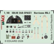   Eduard Accessory Hurricane Mk.I SPACE for Arma Hobby 1:48 (3DL48268)