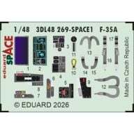 Eduard Accessory F-35A SPACE for Italeri 1:48 (3DL48269)