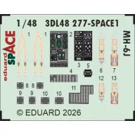 Eduard Accessory MH-6J SPACE for ICM 1:48 (3DL48277)