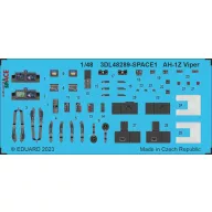   Eduard Accessory AH-1Z Viper SPACE for Hobby 2000 1:48 (3DL48289)