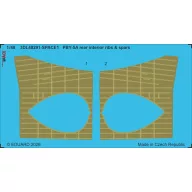   Eduard Accessory PBY-5A rear interior ribs & spars SPACE for ICM 1:48 (3DL48291)