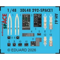 Eduard Accessory AH-6J SPACE for ICM 1:48 (3DL48292)