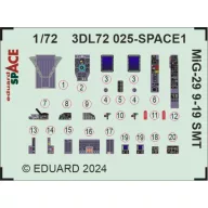 Eduard Accessory MiG-29 9-19 SMT SPACE (3DL72025)