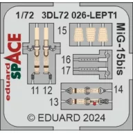 Eduard Accessory MiG-15bis SPACE (3DL72026)