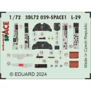 Eduard Accessory L-29 SPACE 1:72 (3DL72039)
