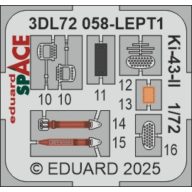Eduard Accessory Ki-43-II SPACE ARMA HOBBY 1:72 (3DL72058)