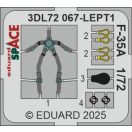 Eduard Accessory F-35A SPACE EDUARD 1:72 (3DL72067)