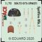 Eduard Accessory Spitfire Mk.I SPACE for IBG 1:72 (3DL72073)