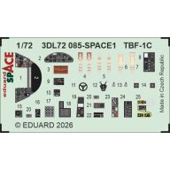 Eduard Accessory TBF-1C SPACE for Hobby Boss 1:72 (3DL72085)