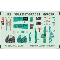 Eduard Accessory MiG-21R SPACE for Eduard 1:72 (3DL72087)