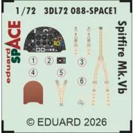   Eduard Accessory Spitfire Mk.Vb SPACE for IBG Models 1:72 (3DL72088)