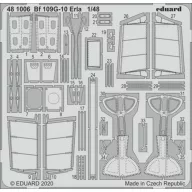   Eduard Accessory Bf 109G-10 Erla for Eduard Accessory 1:48 (481006)