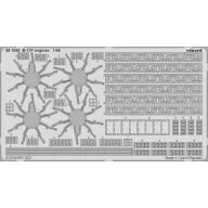 Eduard Accessory B-17F engines for HKM 1:48 (481052)