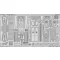 Eduard Accessory F-14A late exterior for TAMIYA 1:48 (481075)