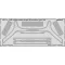 Eduard Accessory F-4E reinforcement straps & formation lights 1/48 MENG 1:48 (481117)