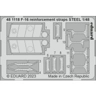   Eduard Accessory F-16 reinforcement straps STEEL 1/48 KINETIC 1:48 (481118)