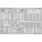 Eduard Accessory SM.79 undercarriage EDUARD 1:48 (481130)