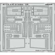 Eduard A-4C air brakes for Hobby Boss 1:48 (481178)