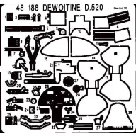 Eduard Accessory Dewoitine D-520 1:48 (48188)